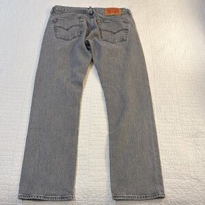 Levi's 501 sz 30 y2k Gray Acid Wash Women's High Rise Straight Leg Gray Jeans